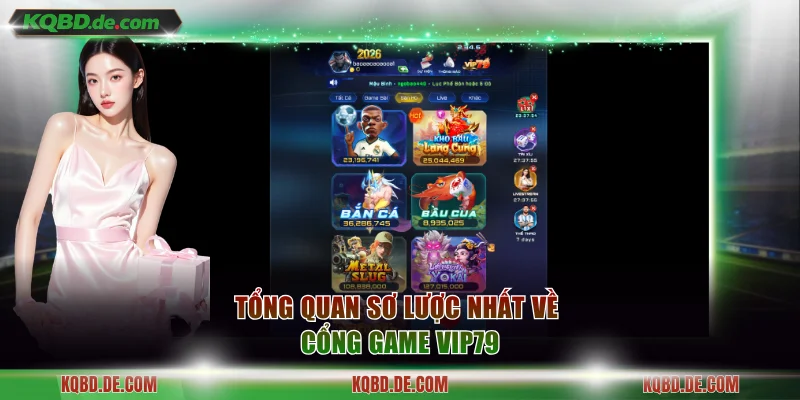Tổng quan sơ lược nhất về cổng game vip79